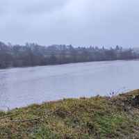 La cère devenue fleuve à l'entrée de Sansac   Virginie Fiche