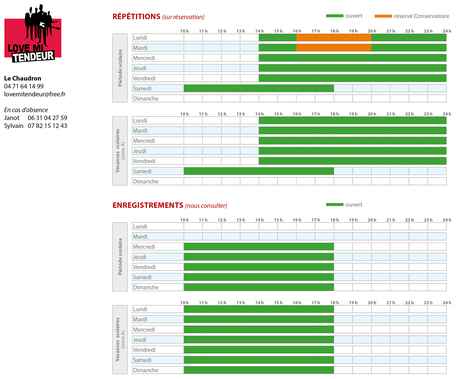 Horaire Chaudron