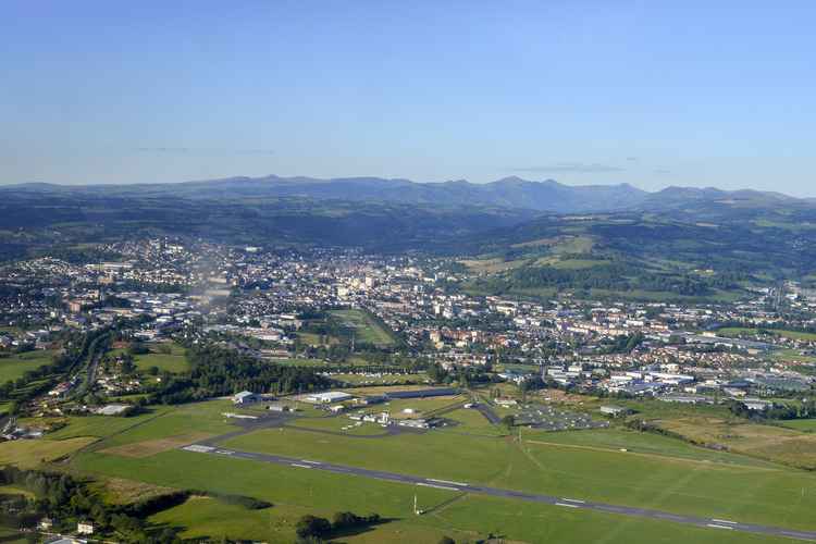 Aurillac Vue aerienne 1